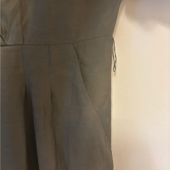 BCBGMAXAZRIA Olive Green Women's Jumpsuit - Picture 7 of 9